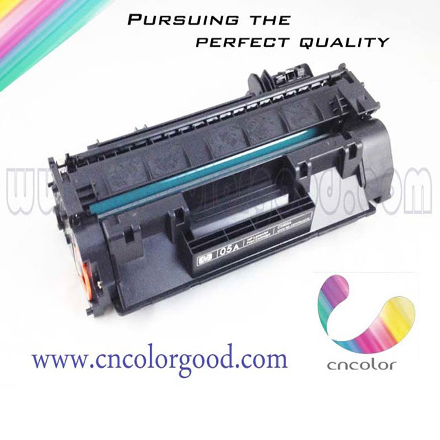 Cartucho de toner preto 05A original genuíno para impressora HP