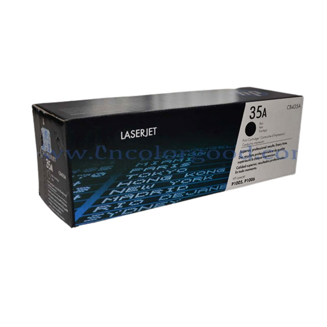 Cartucho de toner a laser CB435A de qualidade original de fábrica para impressora HP