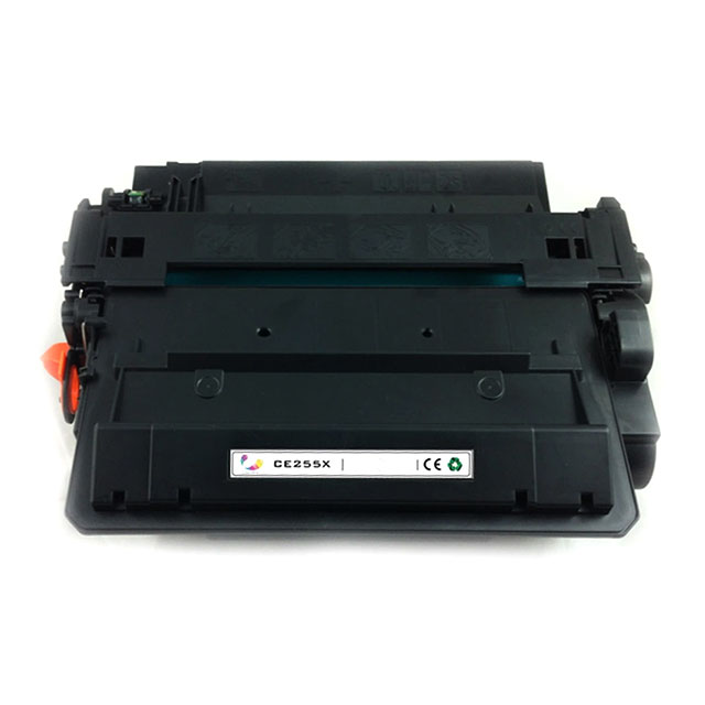 Cartucho de toner original preto Ce255A 55X para impressora HP Laserjet